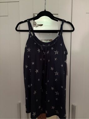 United Colors Of Benetton Navy Star Print Night Chemise